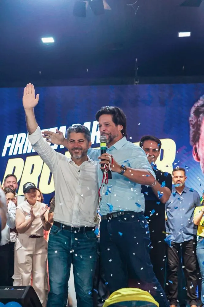 Rodrigo Camargo destaca combate ao crime após ser anunciado como vice de Marcos Rogério