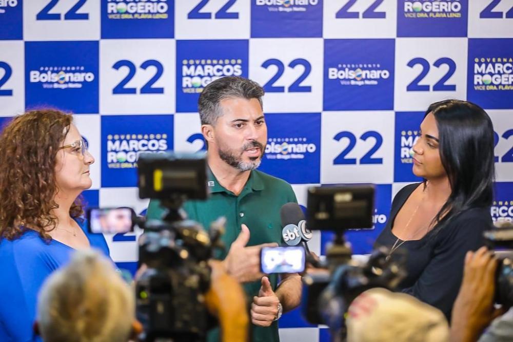 Juiz usa poder de polícia e determina que Marcos Rogério se abstenha de usar propaganda irregular em camisetas