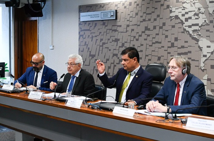 Em reunião com europeus, parlamentares tentam destravar acordo Mercosul-UE
